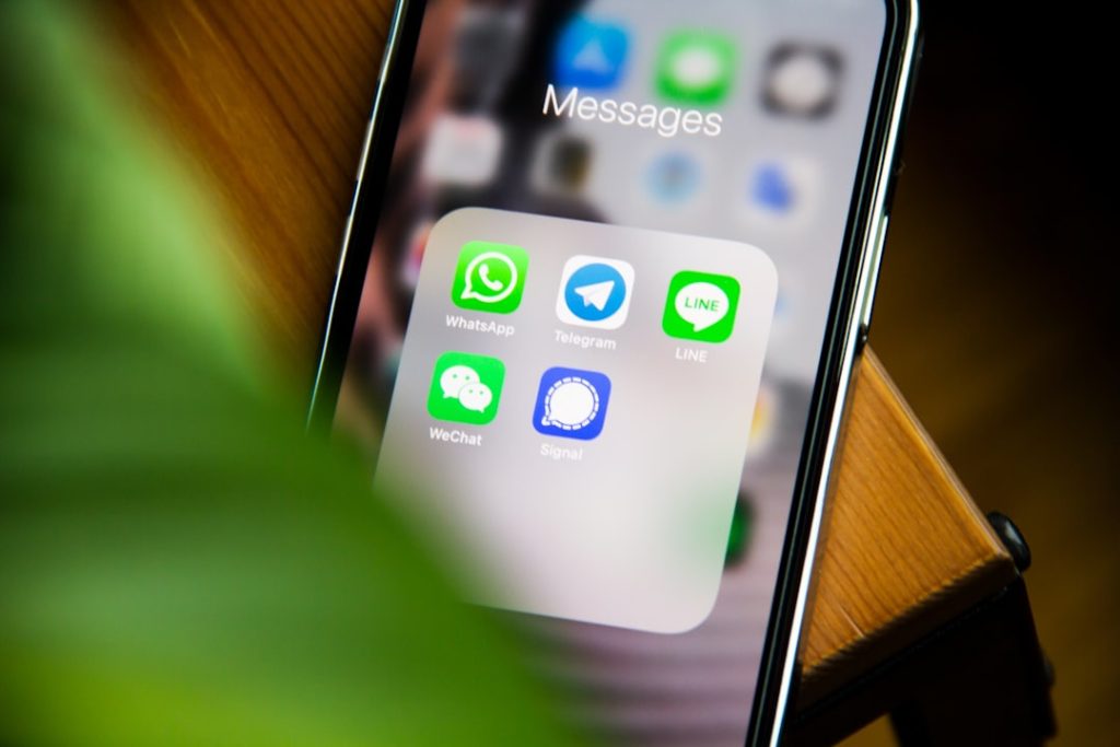 Photo Chat interface