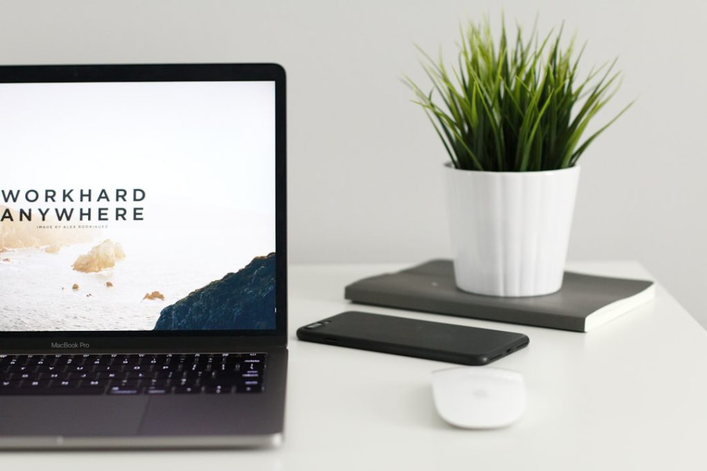 Photo Website mockup